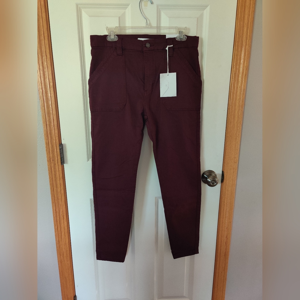 KanCan Burgundy/Plum Colored Pants